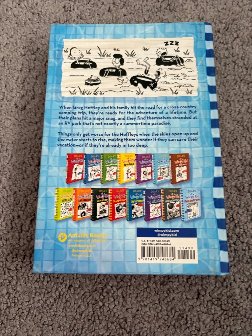 Diary of a Wimpy Kid: The Deep End - Blue ()